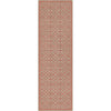 vintage vinyl floor mat tan coral
