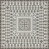 vintage vinyl floor mat black white