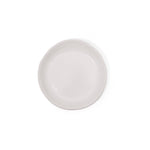 cream double line melamine pasta serving bowl