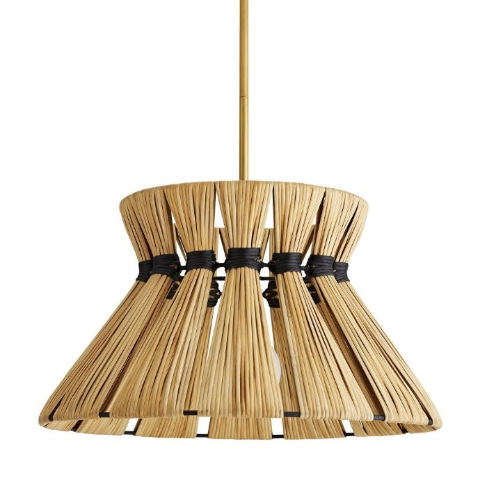 rattan pendant light