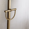 firescreen antique brass traditional rivets iron