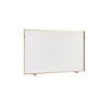 firescreen large antique brass modern