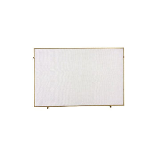 firescreen large antique brass modern