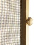 firescreen large antique brass modern
