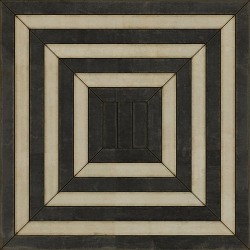 Luxury Designer Spicher & Company Pattern 30 Shang Vinyl Floorcloth