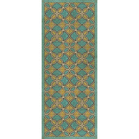 Spicher & Company Pattern 25 Augustus Vinyl Floorcloth - USA-Made Rug | BSEID