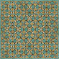 Spicher & Company Pattern 25 Augustus Vinyl Floorcloth - USA-Made Rug | BSEID