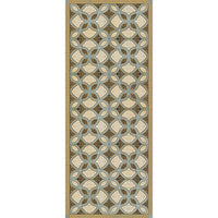 Luxury Designer Spicher & Company Pattern 25 Gustav Vinyl Floorcloth