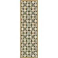Luxury Designer Spicher & Company Pattern 25 Gustav Vinyl Floorcloth