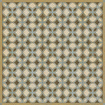 Luxury Designer Spicher & Company Pattern 25 Gustav Vinyl Floorcloth
