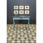 Luxury Designer Spicher & Company Pattern 25 Gustav Vinyl Floorcloth
