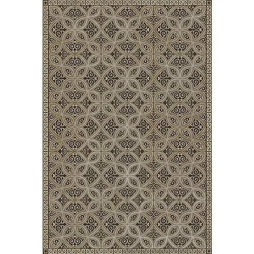 Luxury Designer Spicher & Company Pattern 25 Meiji Vinyl Floorcloth