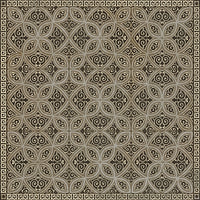 Luxury Designer Spicher & Company Pattern 25 Meiji Vinyl Floorcloth