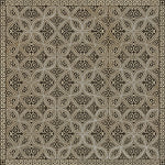 Luxury Designer Spicher & Company Pattern 25 Meiji Vinyl Floorcloth