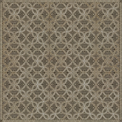 Luxury Designer Spicher & Company Pattern 25 Meiji Vinyl Floorcloth
