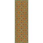 Spicher & Company Pattern 25 Suleiman Vinyl Floorcloth - USA-Made Rug | BSEID