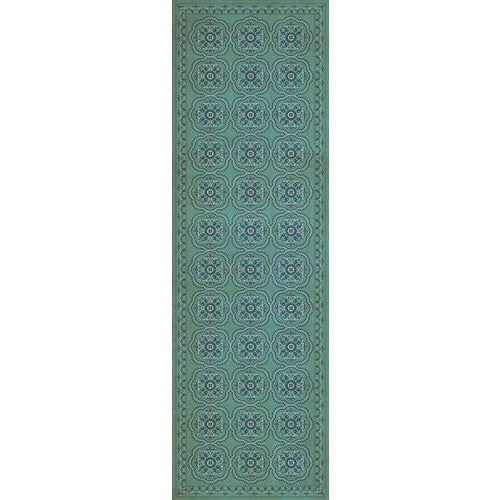 Pattern 28 A Tranquil Heart Vinyl Floorcloth
