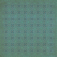 Pattern 28 A Tranquil Heart Vinyl Floorcloth