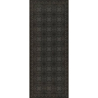 Designer Spicher & Company Pattern 28 Dark & Deep Vinyl Floorcloth | BSEID
