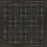 Designer Spicher & Company Pattern 28 Dark & Deep Vinyl Floorcloth | BSEID