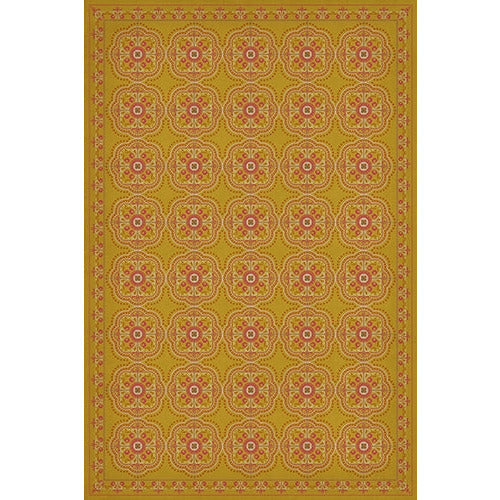 Spicher & Company Pattern 28 Good Morning Sunshine Vinyl Floorcloth