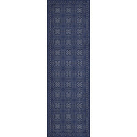 Spicher & Company Pattern 28 Indigo Bandana Vinyl Floorcloth