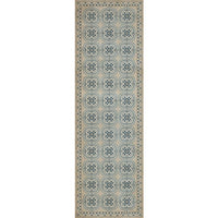 Pattern 28 It is Delightful to Tell It Vinyl Floorcloth