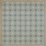 Pattern 28 It is Delightful to Tell It Vinyl Floorcloth