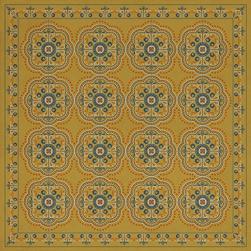 Spicher & Company Pattern 28 Little Darling Vinyl Floorcloth