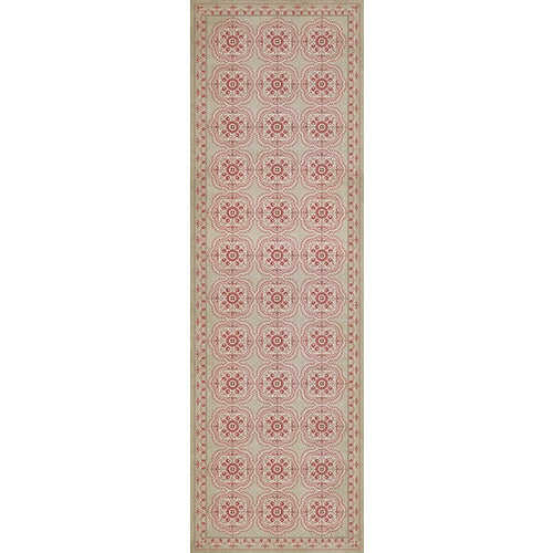 Luxury Designer Spicher & Company Pattern 28 Lovely Vinyl Floorcloth