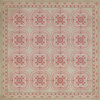 Luxury Designer Spicher & Company Pattern 28 Lovely Vinyl Floorcloth