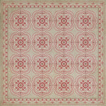 Luxury Designer Spicher & Company Pattern 28 Lovely Vinyl Floorcloth