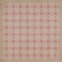 Luxury Designer Spicher & Company Pattern 28 Lovely Vinyl Floorcloth