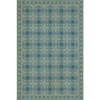 Spicher & Company Pattern 28 Quietude Vinyl Floorcloth - USA-Made Rug | BSEID