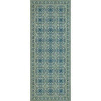Spicher & Company Pattern 28 Quietude Vinyl Floorcloth - USA-Made Rug | BSEID