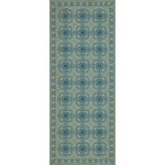 Spicher & Company Pattern 28 Quietude Vinyl Floorcloth - USA-Made Rug | BSEID