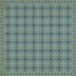 Spicher & Company Pattern 28 Quietude Vinyl Floorcloth - USA-Made Rug | BSEID
