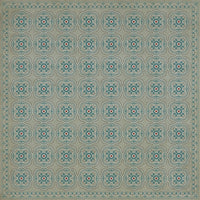 Spicher & Company Pattern 28 Serenity Vinyl Floorcloth - USA-Made Rug | BSEID
