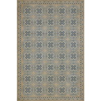 Spicher & Company Pattern 28 Solitude Vinyl Floorcloth - USA-Made Rug | BSEID