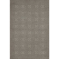 Spicher & Company Pattern 28 Stilled Vinyl Floorcloth - USA-Made Rug | BSEID