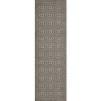 Spicher & Company Pattern 28 Stilled Vinyl Floorcloth - USA-Made Rug | BSEID