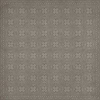 Spicher & Company Pattern 28 Stilled Vinyl Floorcloth - USA-Made Rug | BSEID