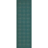 Spicher & Company Pattern 28 Teal Bandana Vinyl Floorcloth | BSEID
