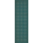 Spicher & Company Pattern 28 Teal Bandana Vinyl Floorcloth | BSEID