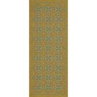 Pattern 28 The Waking Truth Vinyl Floorcloth