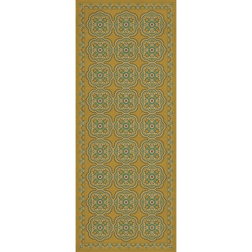 Pattern 28 The Waking Truth Vinyl Floorcloth