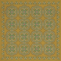 Pattern 28 The Waking Truth Vinyl Floorcloth