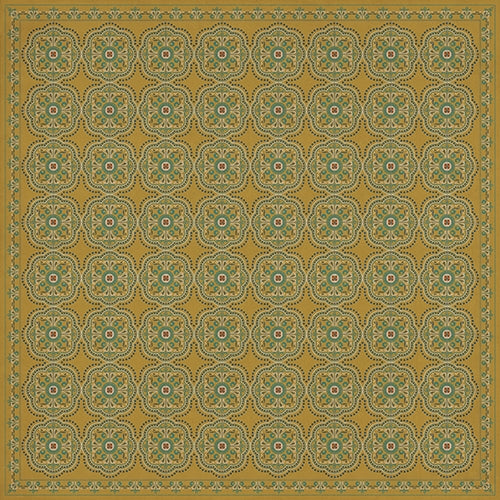 Pattern 28 The Waking Truth Vinyl Floorcloth