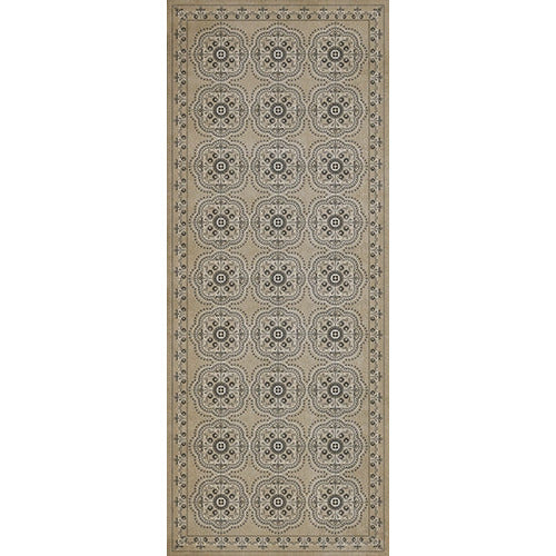 Pattern 28 What Lies in Front of You Vinyl Floorcloth