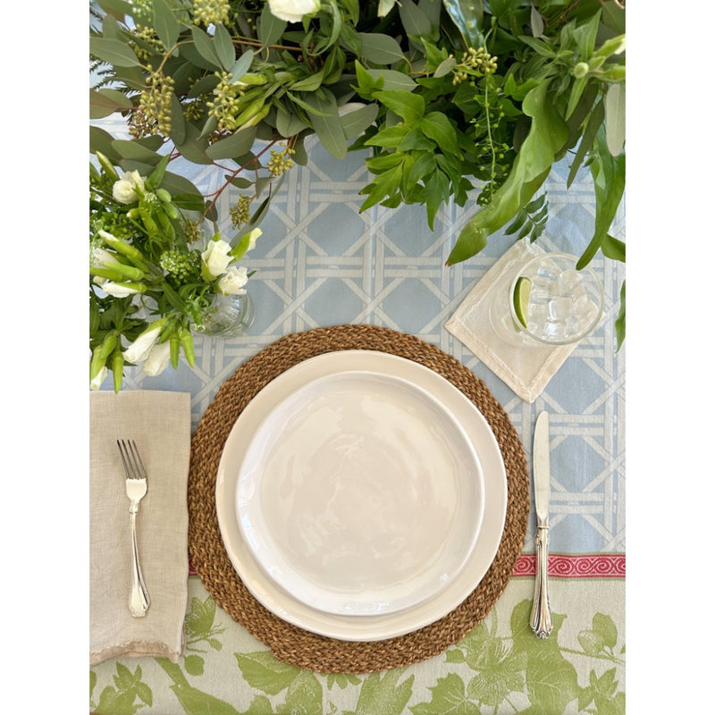 round white melamine salad plate